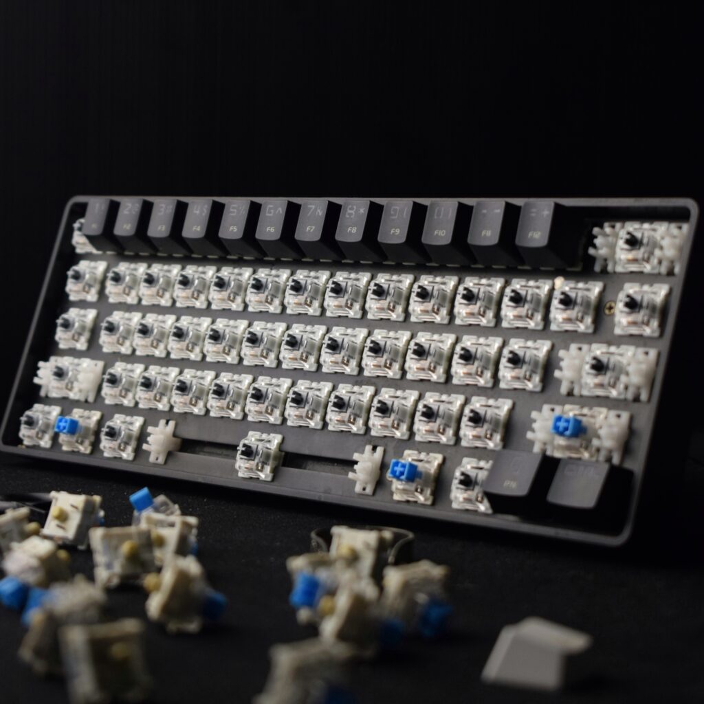 blue mechanical keyboard switch