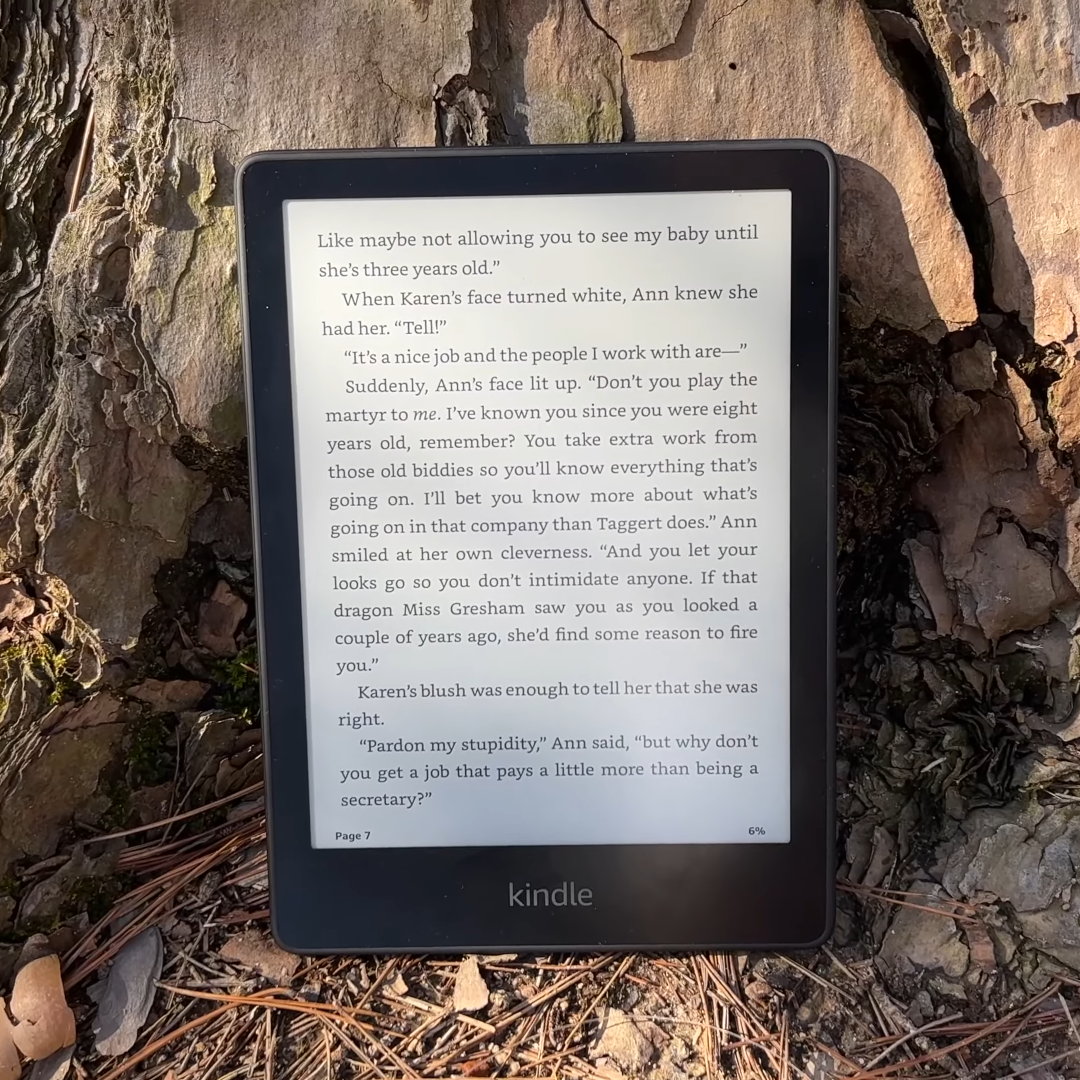 Kindle Paperwhite woods